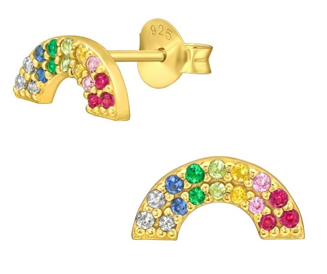 Hovedbilde Golden Rainbow Studs