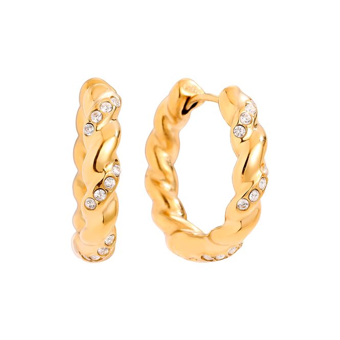 Hovedbilde Aurora Twist Hoops