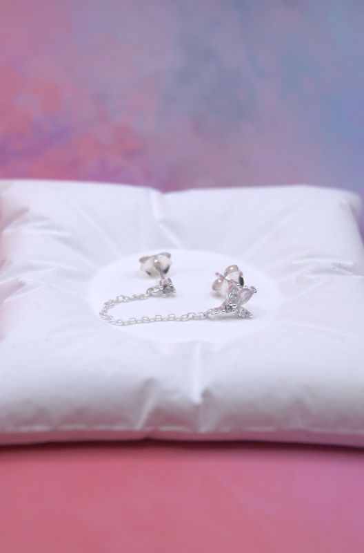 Crystal Chain Øredobber