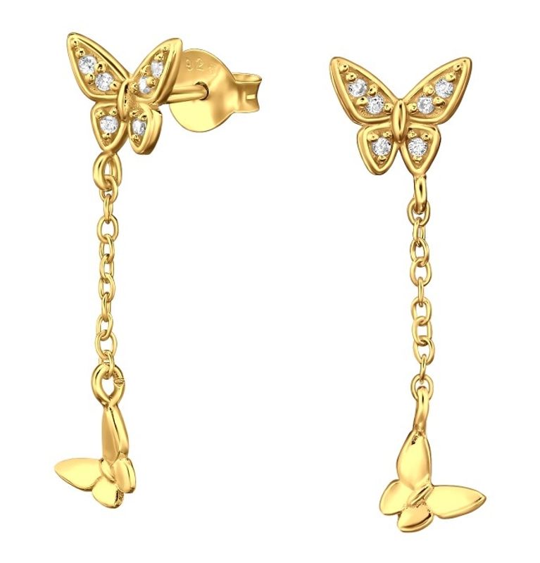 Golden Butterfly Duo Chain