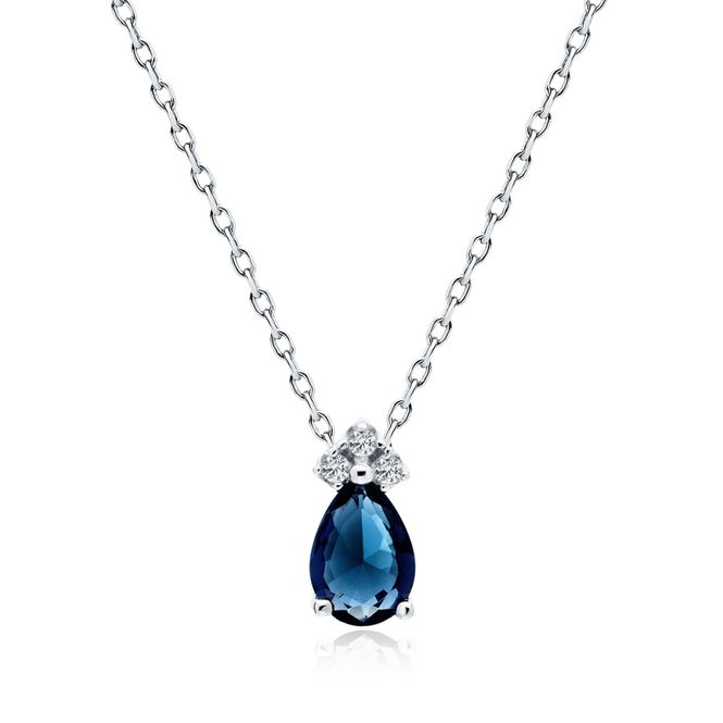 Hovedbilde Sapphire Drop Halskjede