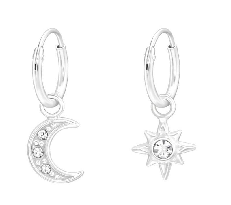 Moon & Star Øredobber