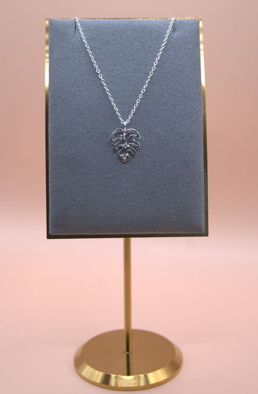 Monstera Leaf Halskjede