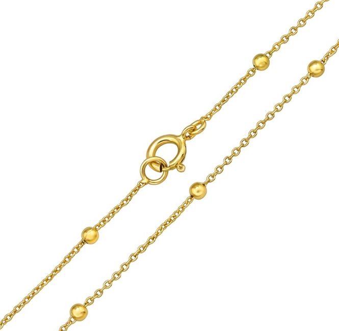 Hovedbilde Golden Bead Halskjede
