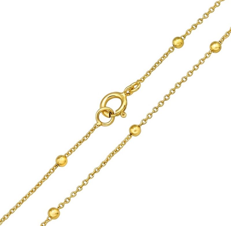 Golden Bead Halskjede
