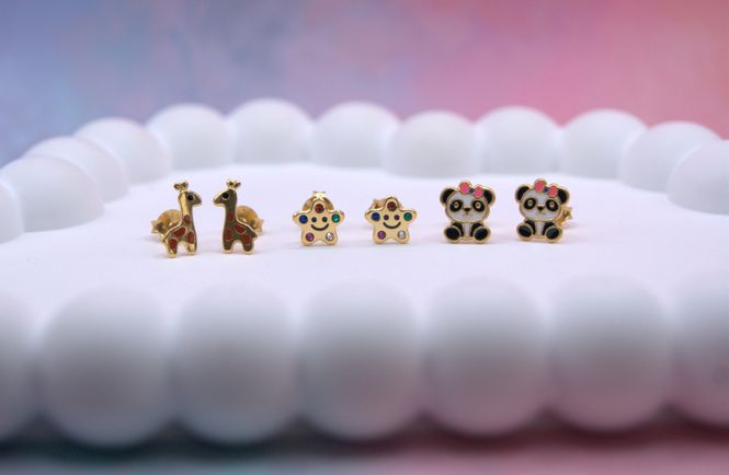 Hovedbilde Dyrevenner Smykkesett for Barn – Panda, ...